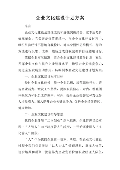 企业文化建设综合规划专业方案.docx