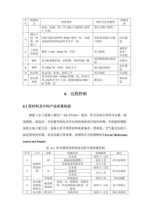 水利综合项目工程质量检测专项方案.docx