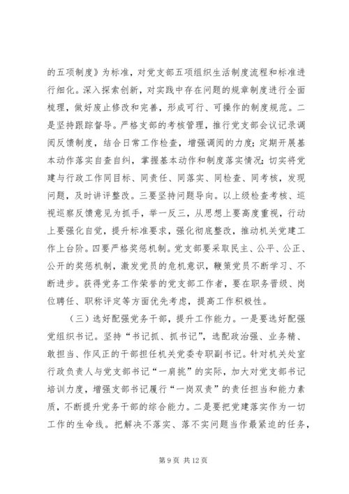 关于加强新时代机关党的建设的调研报告.docx