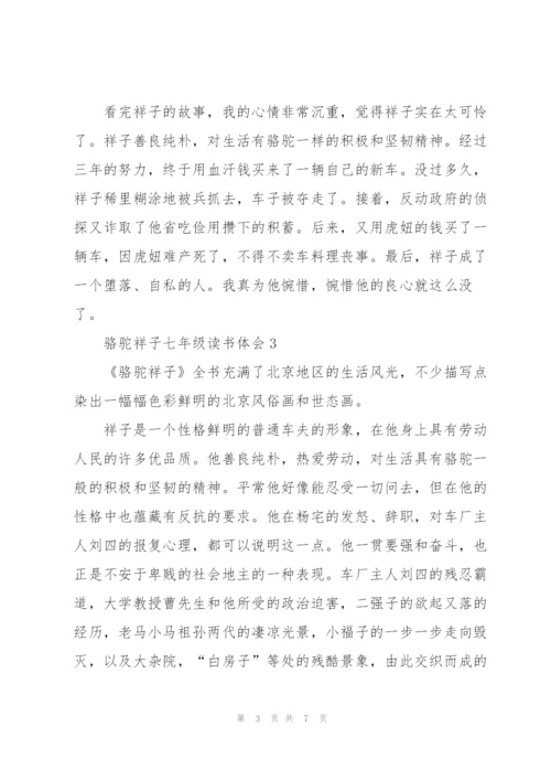 骆驼祥子七年级读书体会2022.docx