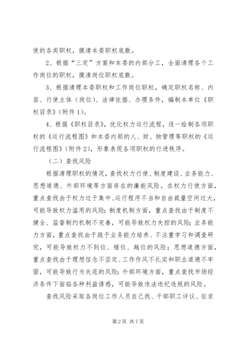 计生系统廉能管理方案.docx