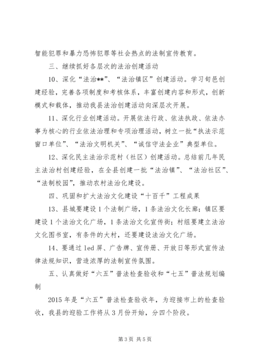 普法依法治理工作计划 (3).docx