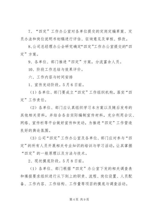 定岗定编定员实施方案 (3).docx