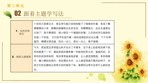 统编版语文四年级上册2024-2025学年度第三单元习作： 写观察日记（课件）