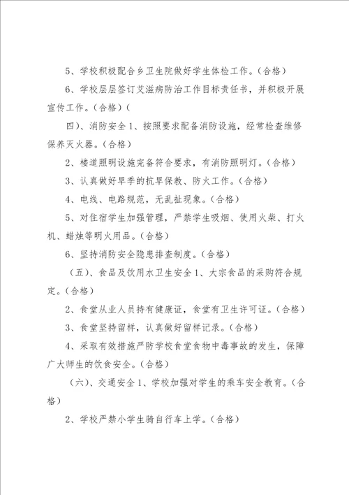 学校创卫工作自查报告 幼儿园创卫工作自查报告