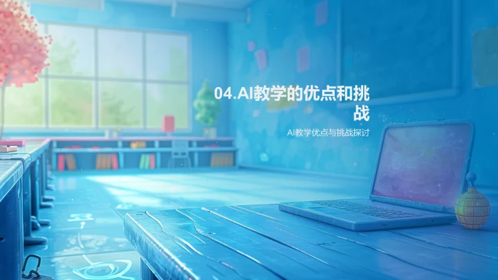 AI在教育中的应用PPT模板