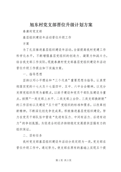 旭东村党支部晋位升级计划方案 (5).docx