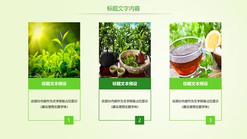 时尚唯美茶文化品茶论道茶园PPT模板