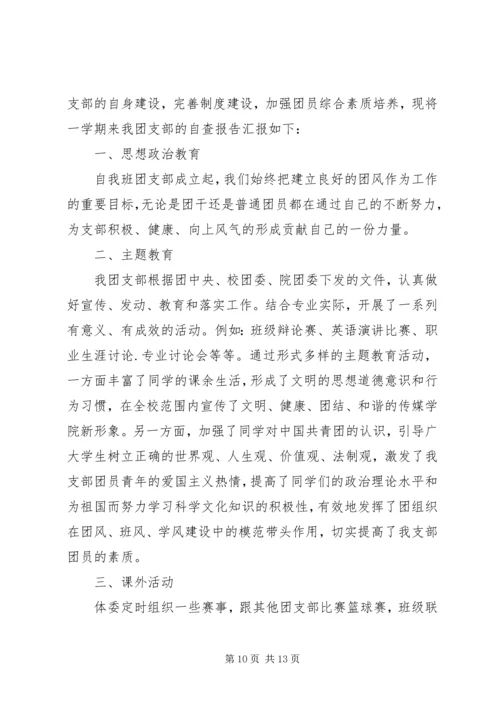 团委自查报告范文精选4篇.docx