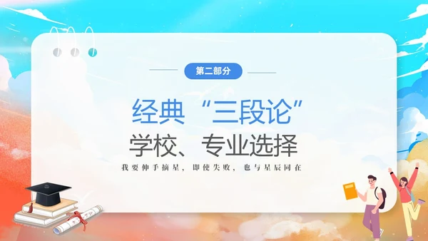 蓝色水彩插画风考研经验分享课件PPT