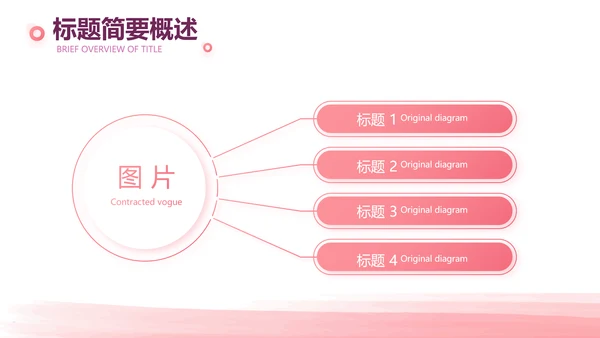 粉色创意公司1周年庆ppt模板活动策划方案
