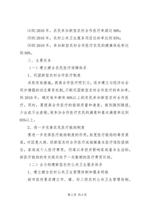 行政村镇农民健康实施方案.docx