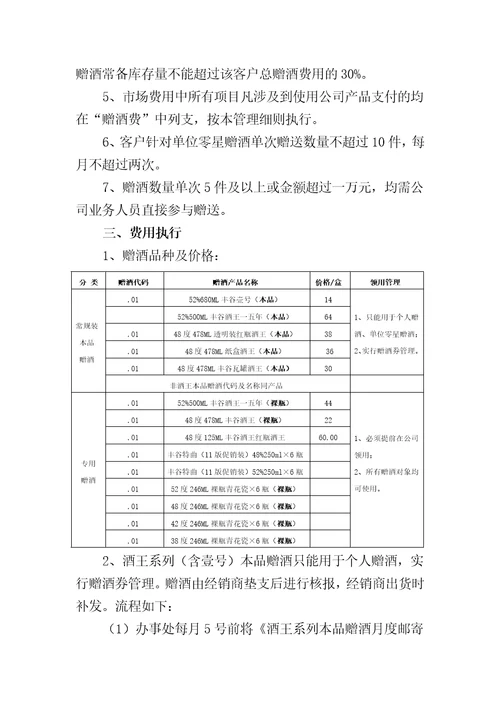 市场费用项目核销资料管理及表格模板