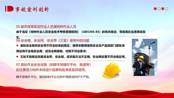 典型建筑施工生产安全事故警示教育安全生产PPT课件