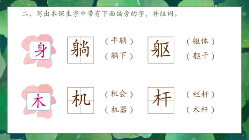 【核心素养】部编版语文一年级下册-12. 荷叶圆圆 第1课时（课件）