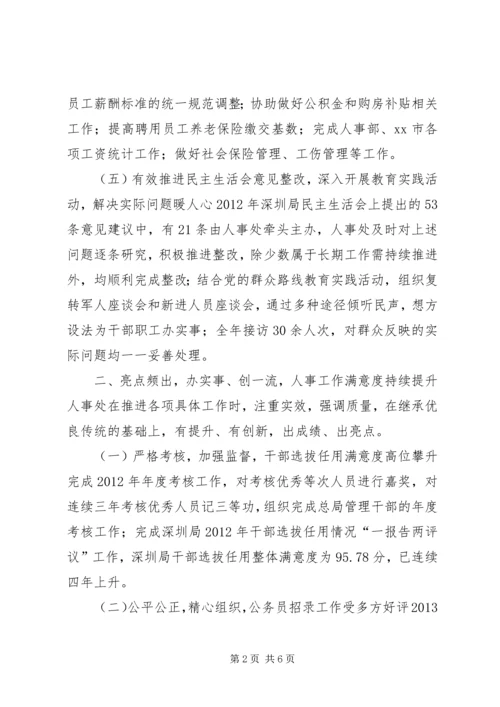 人事处年度工作总结.docx