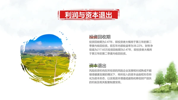绿色农业环保融资路演