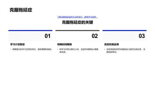 高一学习策略PPT模板