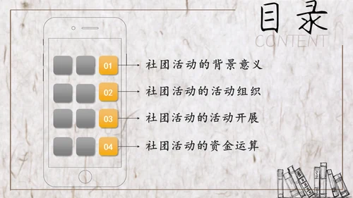 校园社团活动策划案通用PPT模板