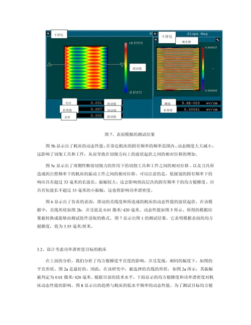 外文翻译-一种基于表面生成仿真的新型机床设计方法及其在飞切机床上的实现.docx