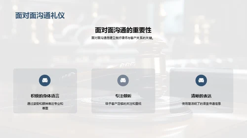 律师商务礼仪通识