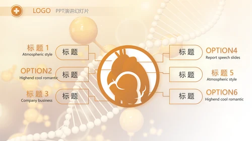 医美基因分子科技医疗医学PPT