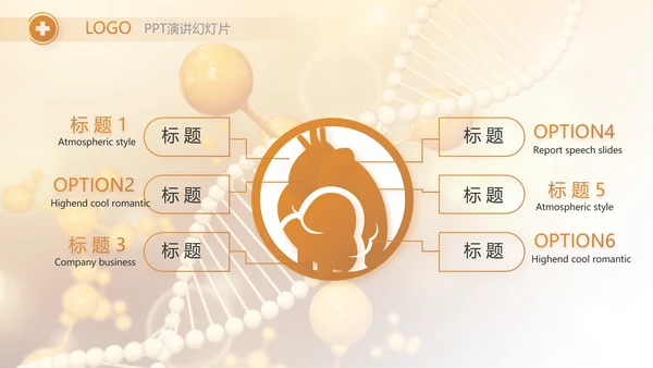 医美基因分子科技医疗医学PPT