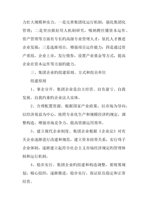 组建市投资控股集团有限公司方案.docx