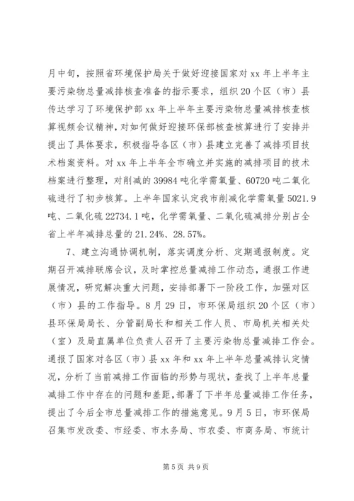 市环境保护局规划与财务处工作总结 (2).docx