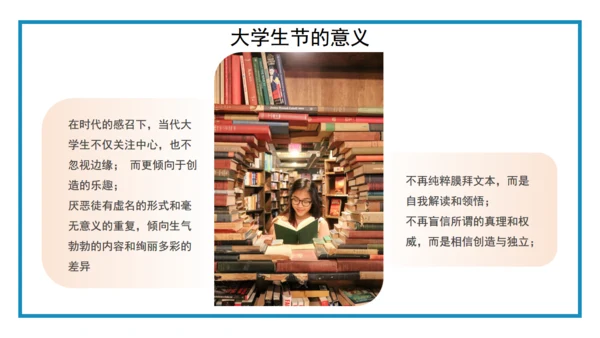 国际大学生节日介绍通用PPT课件模板