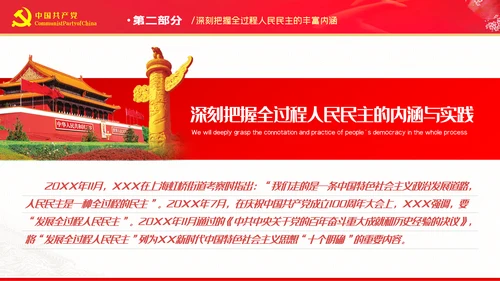 深刻把握全过程人民民主的内涵与实践PPT