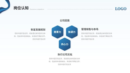 简约商务励志风部门主管竞聘岗位竞聘简历自我介绍ppt模板