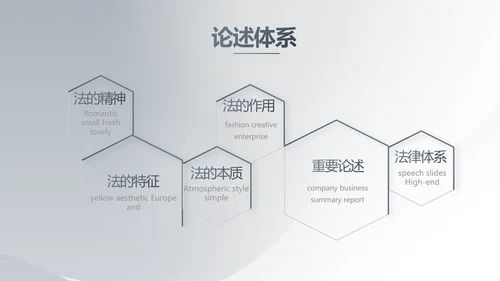 严谨简约法律硕士毕业论文答辩PPT