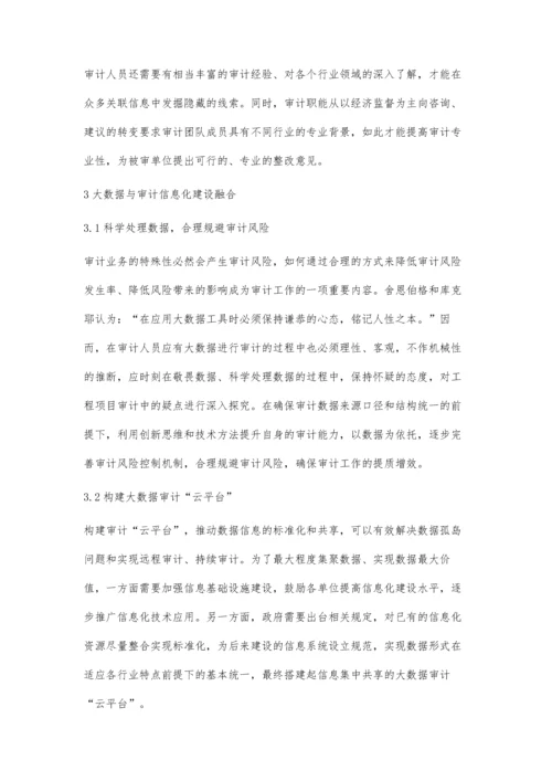 大数据背景下推进政府审计信息化建设的探究.docx