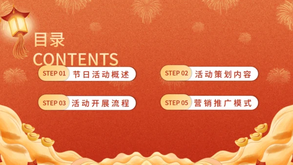 元宵节活动营销策划方案通用PPT模板