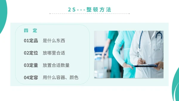 简约商务实图医院医疗医生护士7s病房成果汇报教学模板管理