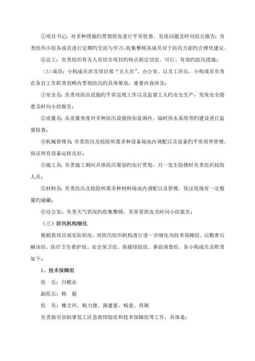 度汛专题方案.docx