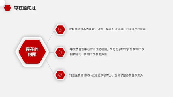 红色微粒教师开学工作会议PPT