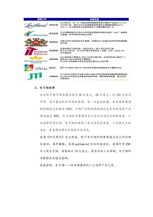 电子烟品牌国内营销专题方案.docx