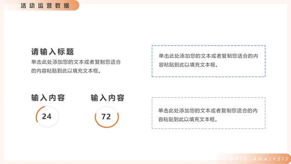 电商运营数据分析动态通用PPT模板