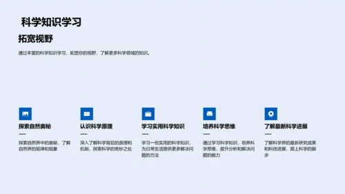 科学社团活动解析PPT模板