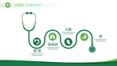 医疗医药代表工作总结动态PPT模板
