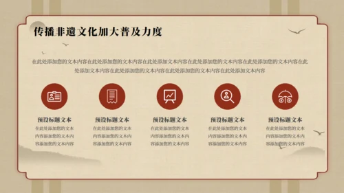 世异时移·古韵遗风通用PPT模板