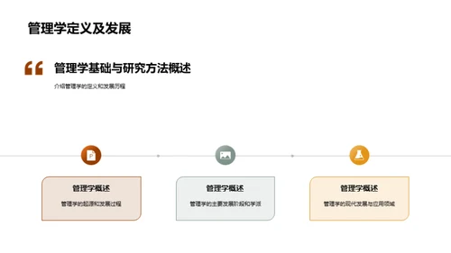 管理学研究全解析