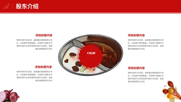 铜火锅加盟通用PPT模板