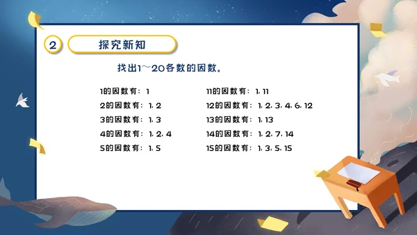 人教版五年级数学《质数和合数》通用PPT课件