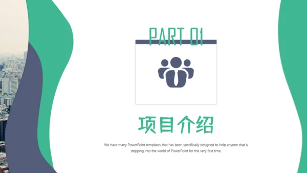 项目市场分析报告通用PPT模板