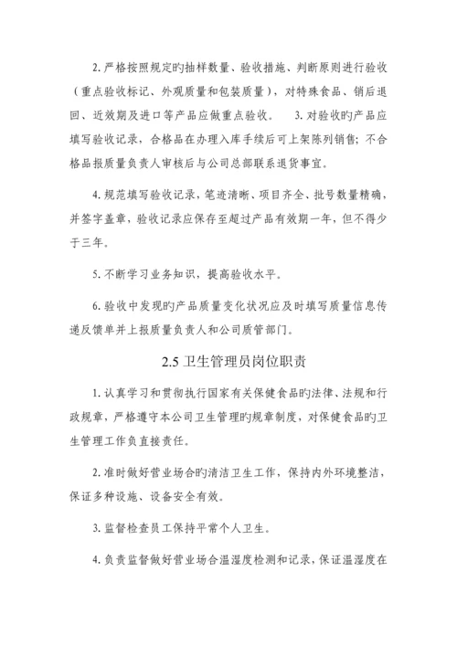 企业食品安全管理新版制度.docx
