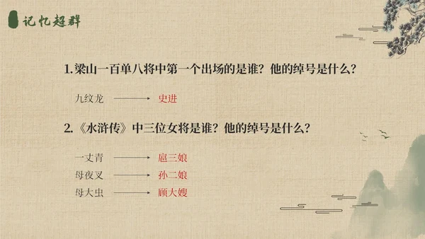 水浒传名著导读简约读书分享