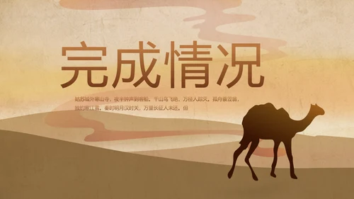 新疆风情西域文化旅游圣地动态PPT